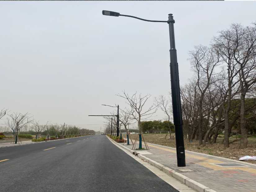 尖山区上海综合杆 太阳能路灯工程